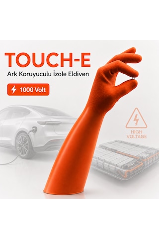 Penta Touch-e Ark Koruyuculu İzole Eldiven 1000v Class 0 Turuncu