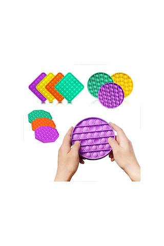 Push Pop Bubble Pop It Duyusal Oyuncak Özel Pop Stres Atma