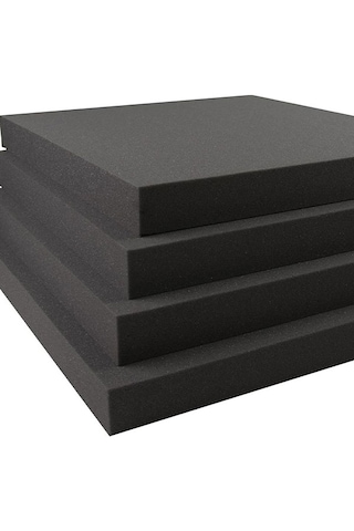 30mm Akustik Yanmaz Düz Sünger 60 dns 50x50