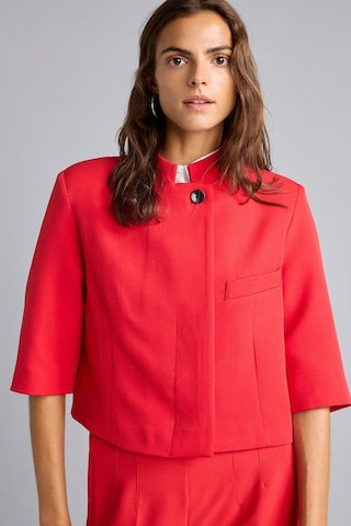 Defacto Cropped Fıt Dik Yaka Blazer Kırmızı Ceket I4340ax26hsrd107 Kırmızı-rd107