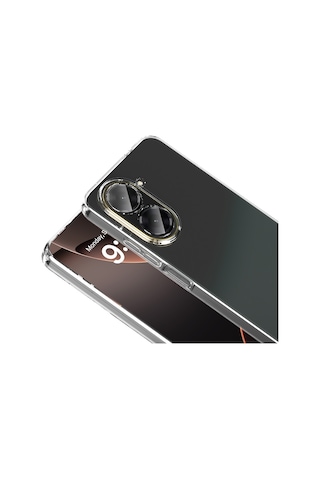 Techaks Redmi A5 4g Kılıf Zore Süper Silikon Kapak - Şeffaf Şeffaf