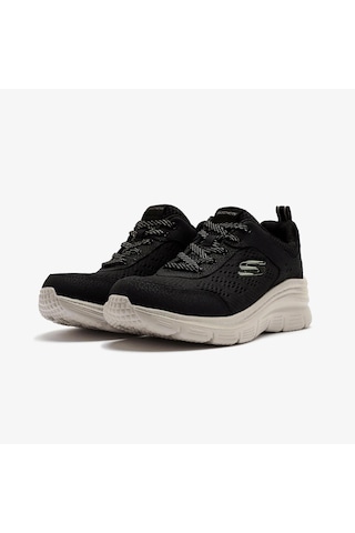 Skechers Fashion Fit Kadın Siyah Sneaker 896294tk Bkgd Siyah