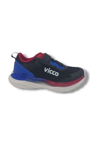 Vicco Yancy Çocuk Siyah - Saks Mavi Spor Ayakkabı Siyah