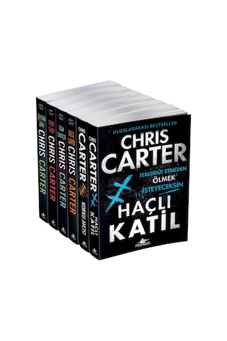 Robert Hunter Serisi 6 Kitap Set Chris Carter Polisiye Ve Gerilim Romanları