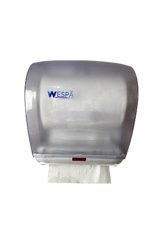 Wespa Kağıt Havlu Dispenseri, Gri Plastik, Duvar Montajlı, Profesyonel Banyo Ve Tuvalet İçin 4 Renk