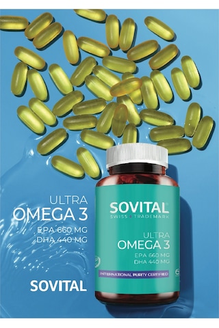 Sovital Ultra Omega 3 60 Adet