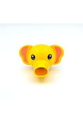 Çocuklar İçin Fil Desenli Musluk Uzatma Başlığı Sarı