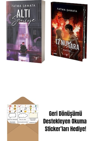 Altı Saniye + 17 Numara - Matem Ciltli + Okuma Sticker'ları
