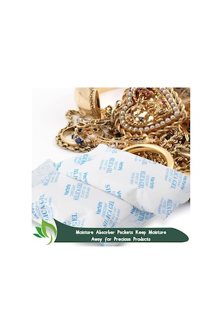50 Gr 25 Adet Silikajel Nem Alıcı Silika Jel Rutubet Önleyici Küf Giderici Silica Gel