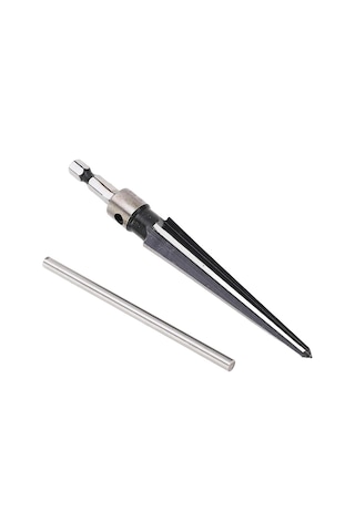 6166 Bits Saplı T Kollu Ahşap Delme Konik Rayba Ve Matkap Ucu Seti