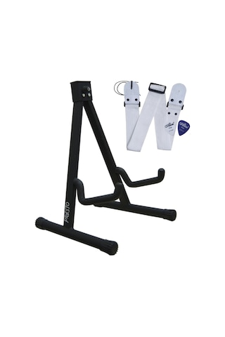 Presto Prs01 Elektro Gitar Sehpası Standı + Gitar Askısı ve Pena