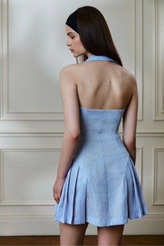 İgritte Elbise Mavi