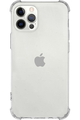 Apple Uyumlu iPhone 12 Pro Max Köşe Korumalı Airbag Antishock Silikon Kapak