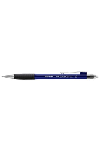Faber-Castell Grip 1345/47 Versatil Kalem, 0.5 mm, Lacivert, Ergonomik Tutuş, Yaylı Uç, Uzun Silgi, Modern Tasarım