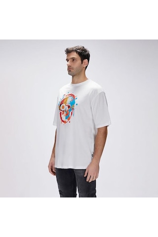 Bad Bear Sten Os Erkek Beyaz Tişört