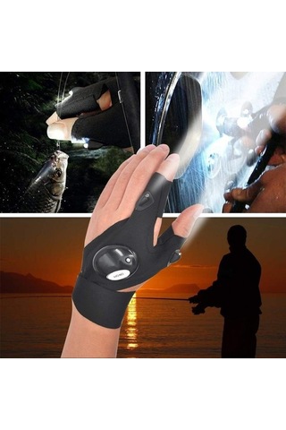 Artfulabode Yürüyüş Tornavida Tamir Skycıty Renkli Led Koşu Kamp Özel Hediye Hava Günü Gece Feneri Erkek Eldivenleri Çift Balıkçılık Babalar Araba Açık 1 Jr Çok Renkli