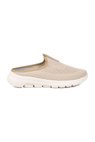 Noka Bej Fileli Hafif Unisex Terlik Nina G