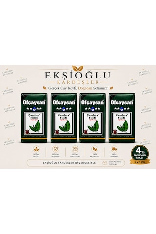 Ofçaysan Çamlıca Filizi Siyah Çay 4 X 1 Kg Ofçaysan Çamlıca Filizi Siyah Çay 4 X 1 Kg