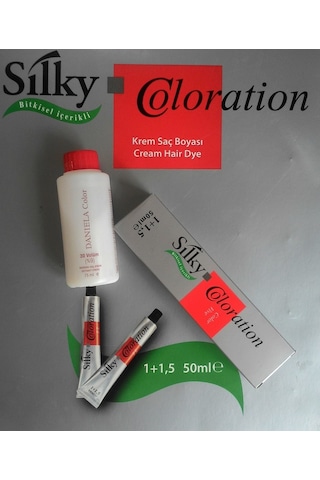 Sılky Saç Boyası Bitkisel Içerikli 50 Ml 2 Li Fiyat Boya Tası ...