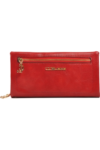 Kırmızı Kadın Cüzdan Ccs London 17031 Cüzdan Kırmızı