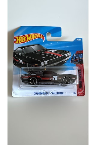 Hot Wheels 70 Dodge Hemi Challenger Siyah Hot Wheels 70 Dodge Hemi Challenger Siyah