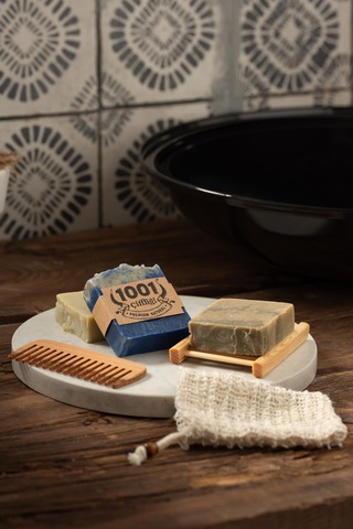 1001 Çiftliği El Yapımı Doğal Lavanta Sabunu