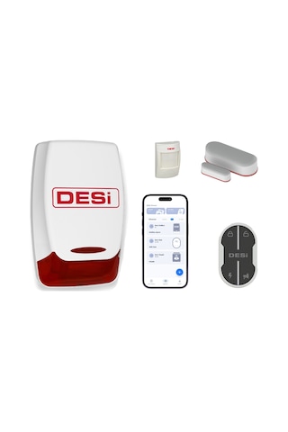 Desi Midline Smart Plus Akıllı Alarm Sistemi Wifi-bluetooth-uygu