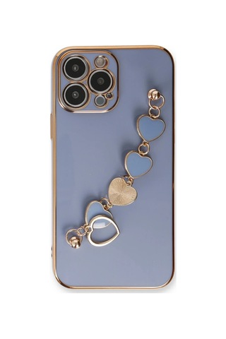 Apple iPhone Uyumlu Uyumlu 13 Pro Kılıf Esila Silikon - Gri Renkli