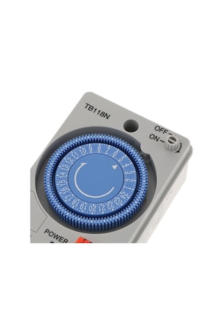 Pazly Zaman Suntek Saat Rölesi Mekanik Kronometri Kontrol Ünitesi Ac 24 100 Tu