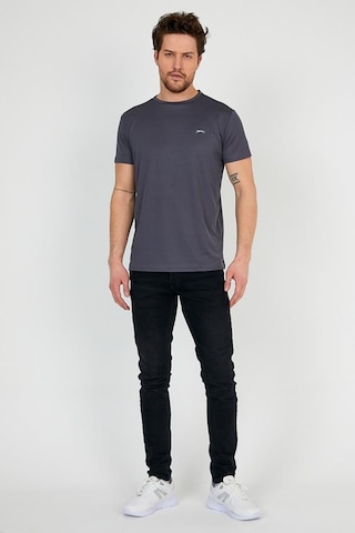 Slazenger Republıc K.Gri Erkek T-Shirt