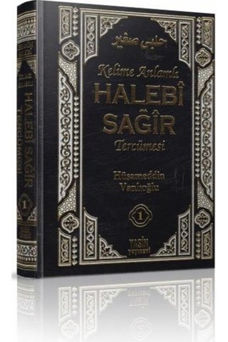 Kelime Anlamlı Halebi Sağir Tercümesi 2 Cilt Takım - 193607177