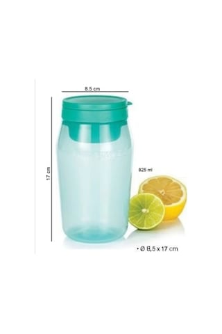 Çok Amaçlı Kavanoz 825ml Saklama Kabı Yeşil