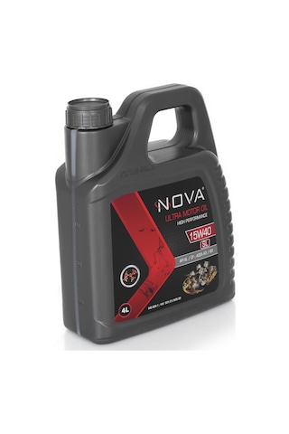 Nova 15W-40 Sl Motor Yağı 4 L