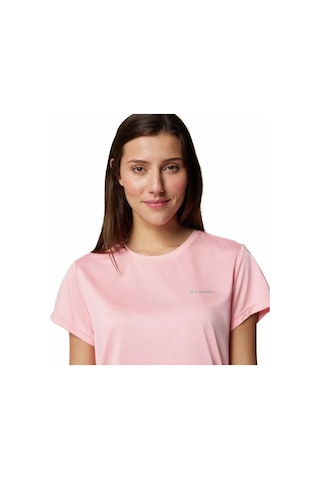 Columbia Al3349 Bluevista Hill Ss Kadın T-shirt 2119301669 Pembe