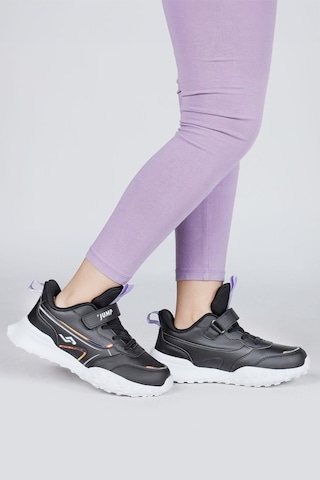 Jump 29601 Çocuk Rahat Sneaker Siyah/lila Siyah - Lila