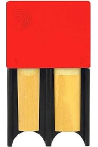 D\'addario Sib Klarnet Soprano Ve Alto Saksafon Kamışı Kutusu - Kırmızı