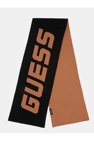 Guess Am9571pol03 Knitted Erkek Atkı Siyah