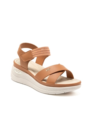 Sneaker Günlük Kadın 305688dp Donna Serena 5688dp Tan Kahverengi
