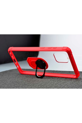 Teknomoda Samsung Uyumlu Galaxy Note 10 Lite Kilif Standli Miknatis Yüzüklü Kapak 434655097
