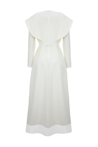 Senna Arcıa Dress Ekru Ekru