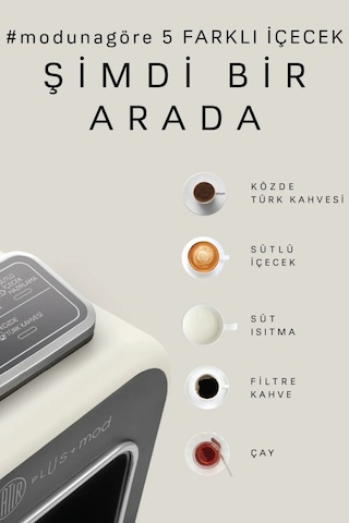 Karaca Hatır Plus Mod 5 In 1 Konuşan Kahve ve Çay Makinesi