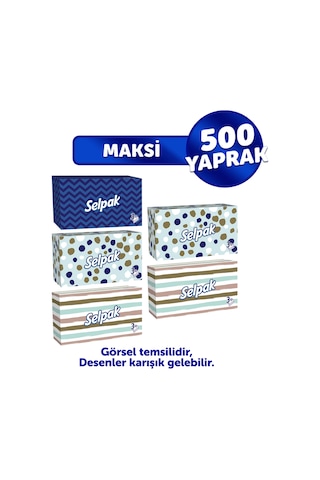 Selpak® Maxi Kutu Mendil 5'li