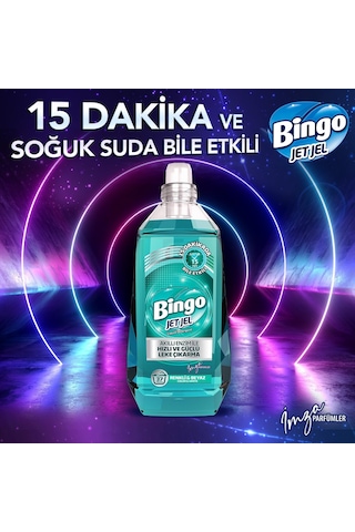 Bingo Jetjel Renkli ve Beyazlar Sıvı Deterjan 1480 ML