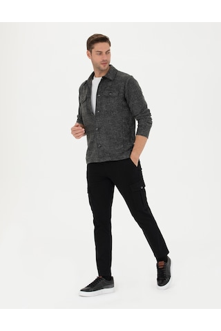 Pierre Cardin Erkek Siyah Kanvas / Chino Pantolon 50278439-vr046 Siyah