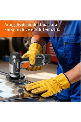 Piranha PAG-4121 Şarjlı Avuç Taşlama