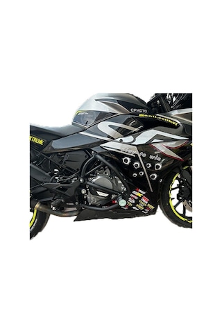 Cf Moto 250sr 2020-2024 Uyumlu Motor Koruma Demiri Siyah