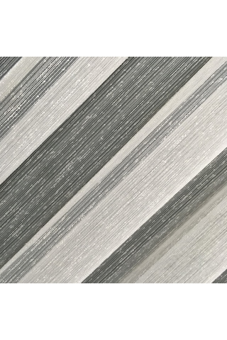 Perdefony Çizgili Şantuk Tül Perde Beyaz Ekru Ve Krem