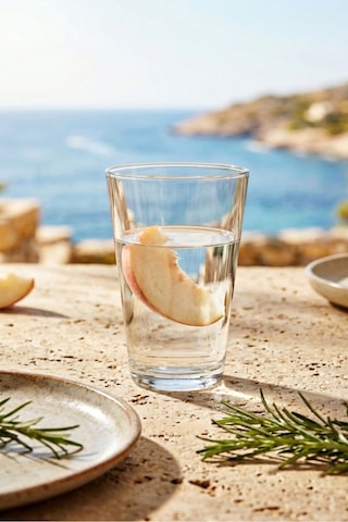 Lav Hera Cam Meşrubat Bardağı 6'lı 325 ml (Büyük Su/Kokteyl Bardağı )