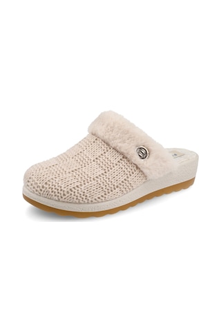 6324-ıvory Terlik/ Panduf Ev Kadın 44 X59 Kr Fly Flot Cloth Woman Slıpper 6324-ıvory