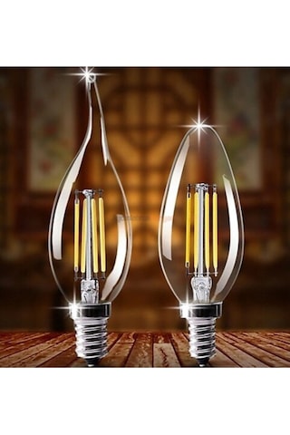 Ct-4066 Led Filament Buji Ampul 4w Günışığı